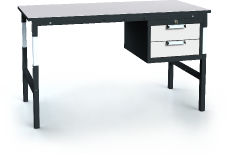 Workbenches alsor UNI - board - hanging cabinet 681 - 1037 x 1500 x 700